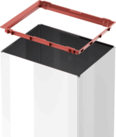 Hailo Big-Box Swing L 35 literes Önzáró fém szemetes - Fehér