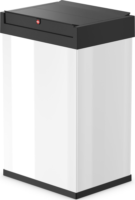 Hailo Big-Box Swing L 35 literes Önzáró fém szemetes - Fehér