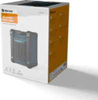 Denver WRD-60 Hordozható bluetooth hangszóró - Fekete/Kék