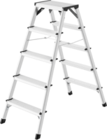 Hailo D60 StandardLine 2 x 5 lépcsőfokos alumínium létra