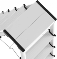 Hailo D60 StandardLine 2 x 5 lépcsőfokos alumínium létra