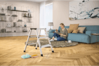 Hailo D60 StandardLine 2 x 3 lépcsőfokos alumínium létra