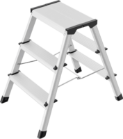 Hailo D60 StandardLine 2 x 3 lépcsőfokos alumínium létra