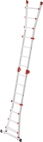 Hailo M80 4x4 lépcsőfokos alumínium létra