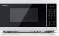 Sharp YC-MG02EW Mikrohullámú sütő - Fehér/Fekete