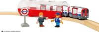BRIO World Londoni metró fényekkel és hangokkal - Piros/Fehér