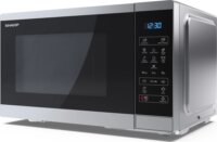 SHARP YC-MS252AE-S Mikrohullámú sütő - Ezüst/fekete