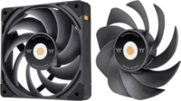 Thermaltake Toughfan EX12 Pro 120mm PWM Rendszerhűtő - Fekete (3db/csomag)