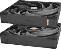Thermaltake Toughfan EX12 Pro 120mm PWM Rendszerhűtő - Fekete (3db/csomag)