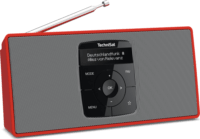 Technisat DigitRadio 2 S Rádió - Piros/Ezüst