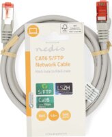 Nedis CCGL85221GY15 UTP CAT6 Patch kábel 1.5m - Szürke