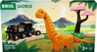 BRIO World Dinoszauruszos vonat készlet - Színes