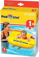 Intex Pool School Deluxe beülős babaúszógumi - 79 x 79 cm