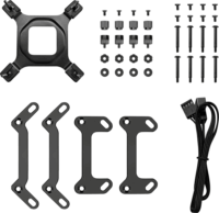 DeepCool MYSTIQUE 240 CPU Vízhűtés - Fekete