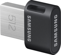 Samsung FIT Plus USB 3.2 512GB Pendrive - Fekete