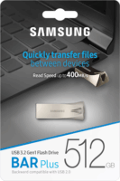 Samsung BAR Plus USB 3.1 512GB Pendrive - Pezsgő Ezüst