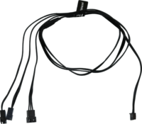 Alphacool 18602 Digitális RGB LED y-kábel 3-szor, JST dugós csatlakozóval - 60cm