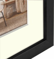 ZEP V4557B Malmo 9x13/13x18 Képkeret - Fekete