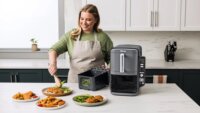 Ninja SL400 Air Fryer Forró levegős sütő 9,5L