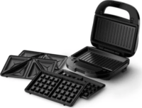 Philips 5000 HD2350/80 3az 1-ben szendvicssütő 750W - Fekete