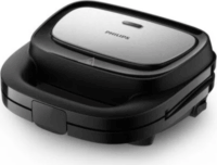 Philips 5000 HD2350/80 3az 1-ben szendvicssütő 750W - Fekete