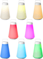 Sompex AIR Akkus Hordozható Asztali RGB LED lámpa - Fehér