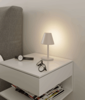 Sompex TWIN Akkus Asztali LED lámpa - Homok