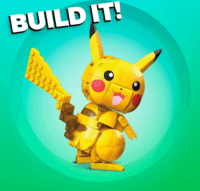 Mattel MEGA Pokémon Pikachu 211 darabos Készlet