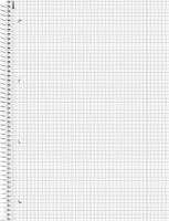 Brunnen Glocken 80 lapos A4 lefűzhető kockás spirálfüzet - Piros