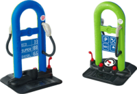 BIG Bobby 800056498 Benzinkút - Kék/Zöld