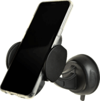 Gembird TA-CHWCQI-01 mobiltelefon autós tartó - Fekete