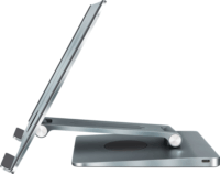 Yenkee YSN 03 TASK 15,6" Laptop állvány + HUB - Ezüst