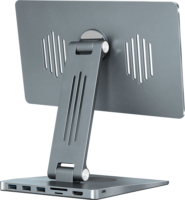 Yenkee YSN 04 TASK iPad 11" Mágneses állítható állvány - Ezüst