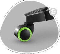 Huzaro Ranger 6.0 Gyerek Minecraft Gamer szék - Fekete/Zöld