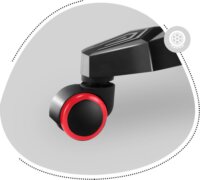 Huzaro Ranger 6.0 Gyerek Gamer szék - Fekete/Piros