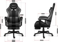 Huzaro Force 4.7 MESH Gamer szék - Szürke