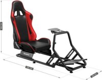 Huzaro Speed 6.0 Cockpit - Fekete/Piros