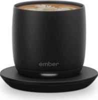 Ember 178ml Akkus Okos Acél / Kerámia Csésze Forró Italokhoz - Fekete