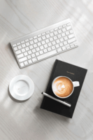 Ember 295ml Akkus Okos Acél / Kerámia Bögre Forró Italokhoz - Fehér