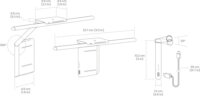 BenQ LaptopBar Monitor LED lámpa - Fekete