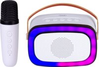 Trevi XR 8A01 Mini Party Hordozható bluetooth hangszóró - Fehér