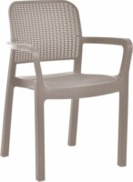 Hecht Samana Műanyag Kerti szék - Bézs