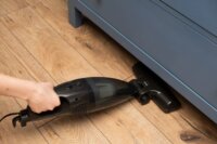 Eldom 2 az 1-ben TWINN OC600 Porzsák Nélküli porszívó - Fekete