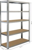 Fieldmann FDR 1820 Polc - 120x40x180cm