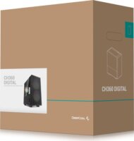 DeepCool CH360 DIGITAL Számítógépház - Fekete