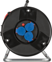 Brennenstuhl 1098540001 Kábeldob 3 aljzatos 40m - Fekete/Piros