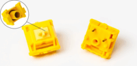 Keychron Gateron Cap V2 Golden-Yellow Switch Készlet (110db)