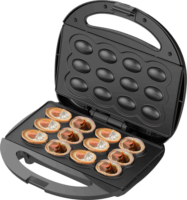 Adler AD 3071 Töltött sütemény készítő 12 darab 1200 Watt - Fekete