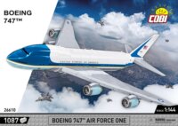 Cobi: 26610 Boeing 747 Air Force One Repülőgép 1087 darabos építőjáték 1:144