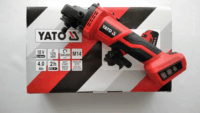 Yato YT-828295 Akkumulátoros sarokcsiszoló (2db Akku + töltő)